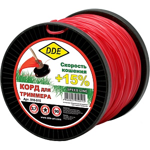 Корд триммерный на катушке DDE "Speed line"